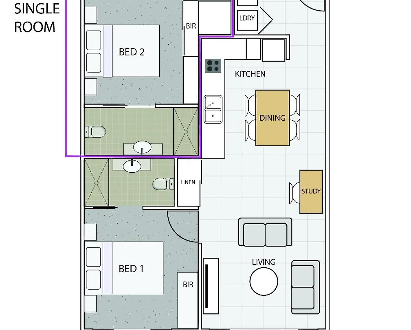 City Quays Accommodation 2 Cairns Apartment